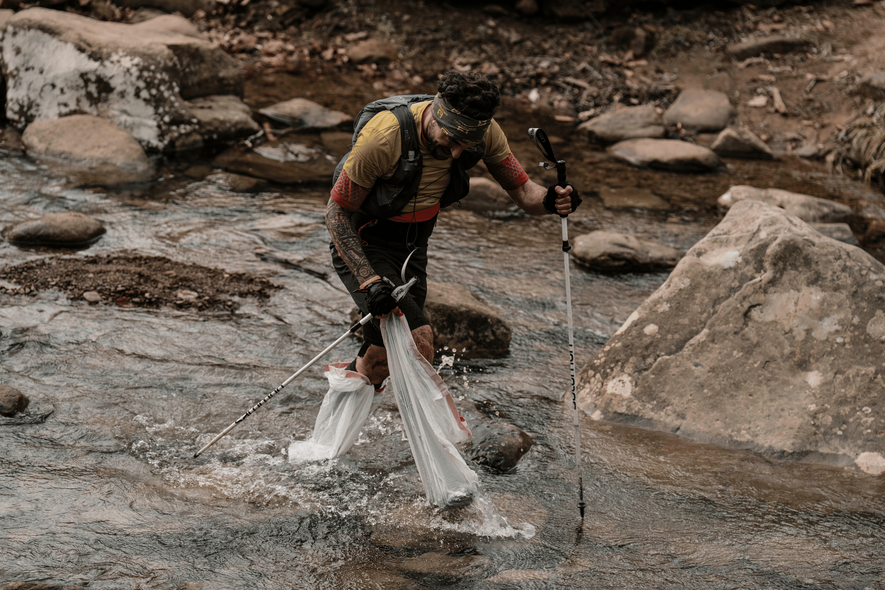 Guillaume Calmettes at the 2026 Barkley Marathons